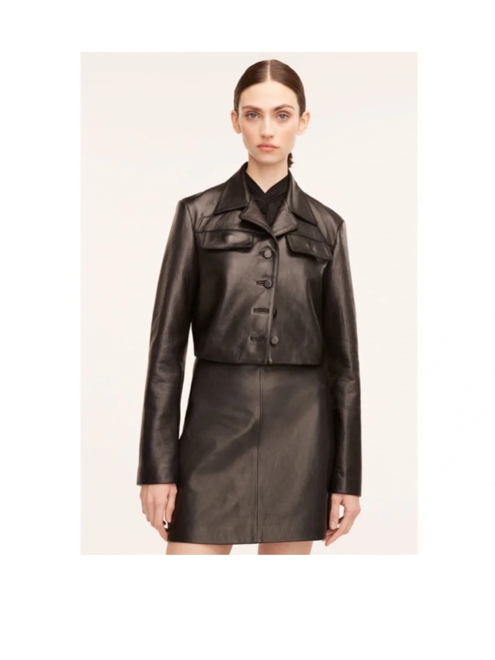 NWT REBECCA TAYLOR LAMB LEATHER JACKET
